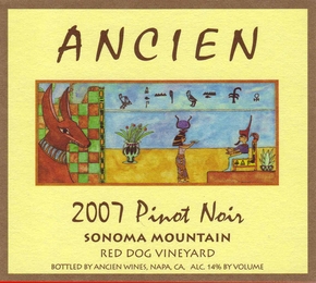 2007 Sonoma Mountain "Red Dog Vineyard" Pinot Noir