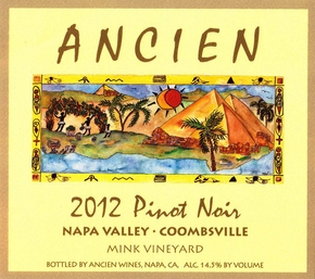 2012 Coombsville-Napa Valley "Mink Vineyard" Pinot Noir