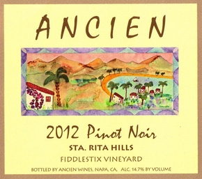2012 Sta Rita Hills "Fiddlestix Vineyard" Pinot Noir