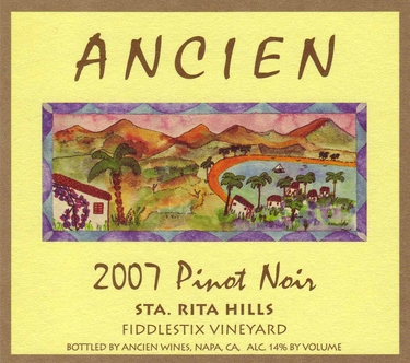 2007 Santa Rita Hills "Fiddlestix Vineyard" Pinot Noir