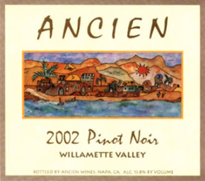 2002 Willamette Valley Pinot Noir