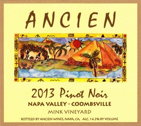 2013 Coombsville-Napa Valley "Mink Vineyard" Pinot Noir