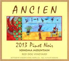 2013 Sonoma Mountain "Red Dog Vineyard" Pinot Noir